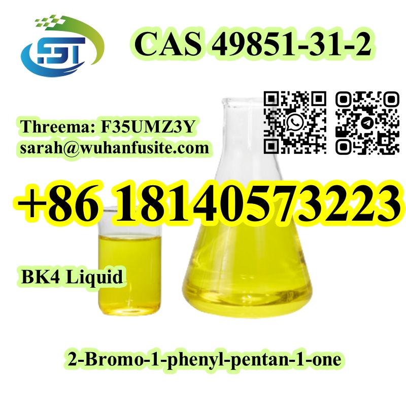 Competitive Price BK4 Liquid CAS 49851-31-2 2-Bromo-1-phenyl-1-pentanone C11H13BrO With High Purity